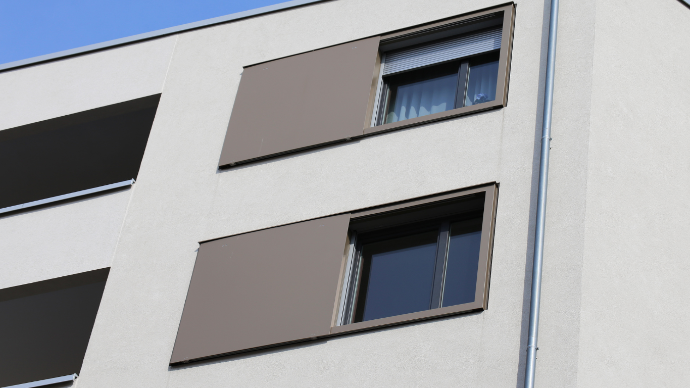 Volets coulissants pour architecture moderne