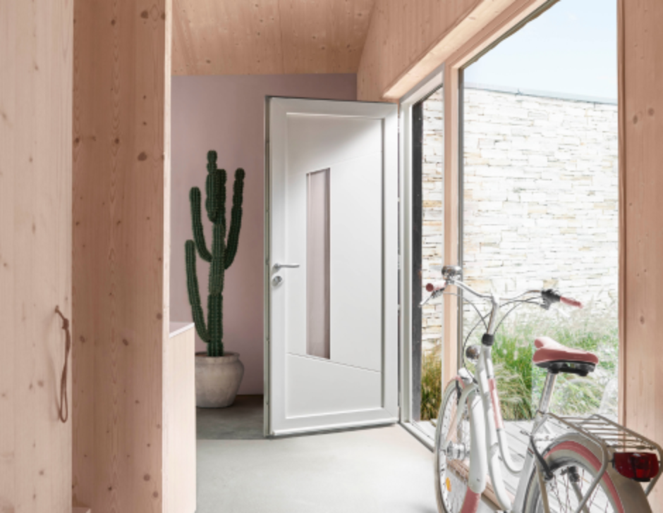 Porte d’entrée PVC