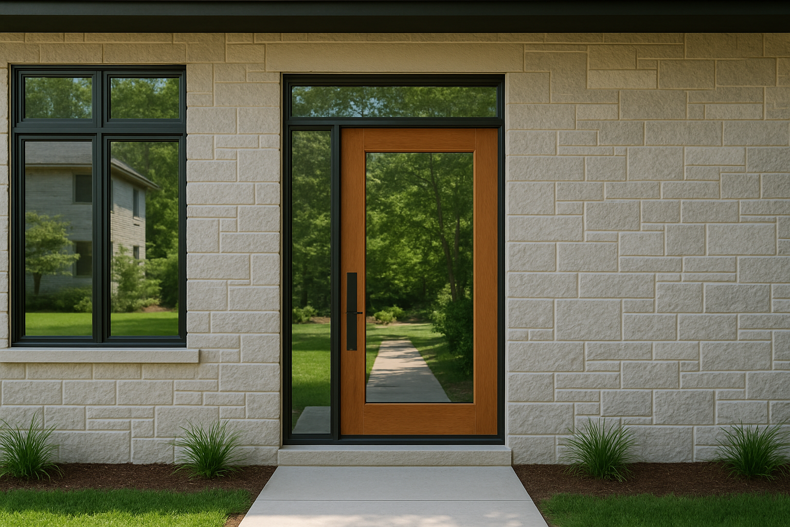 Porte d’entrée Bois Kôhm